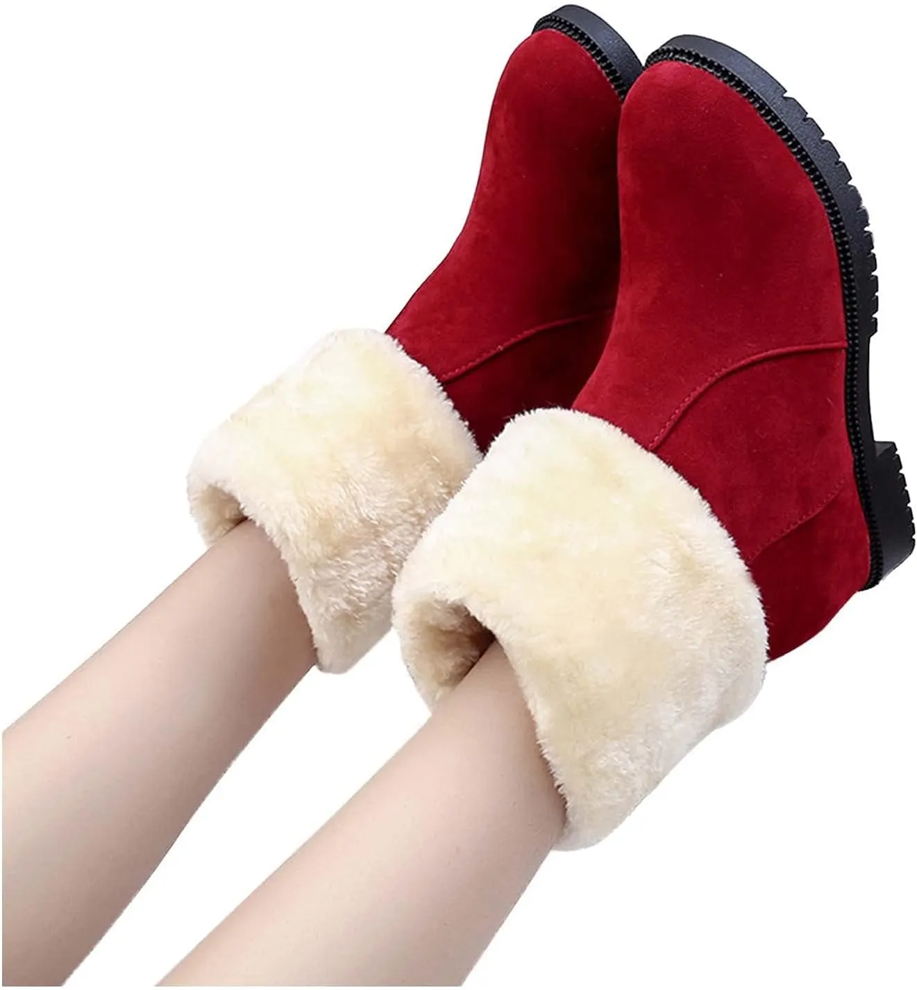 2021 Autumn Winter Fashion Women's Shoes Thick-soled Winter Snow Boots Winter Ankle Short Boots