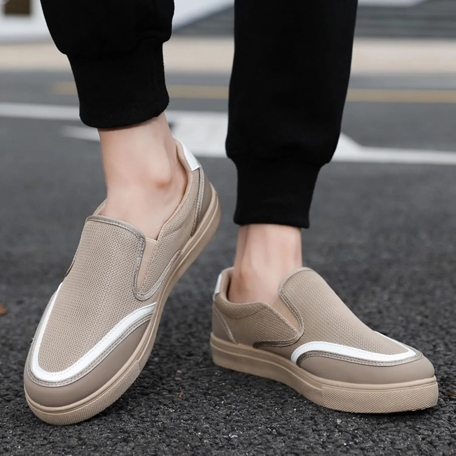 Arch Support Hiking Shoes for Men Lightweight Sport Gym Jogging Walking Sneaker Business Casual Versatile Shoes
