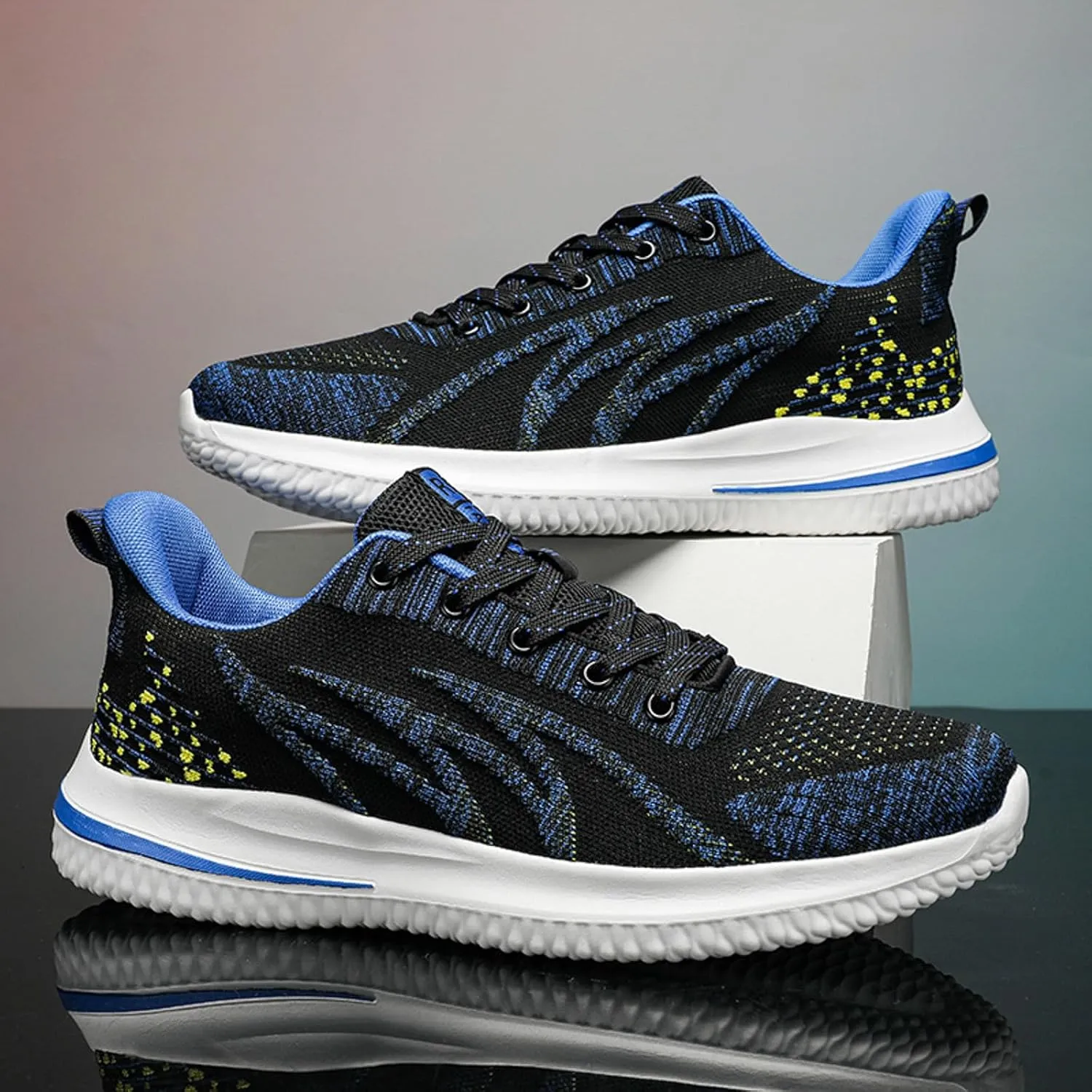 Arch Support Sports Shoes for Men Casual Sneaker Mesh Breathable Walking Shoe Outdoor Non Slip Jogging Sneakers