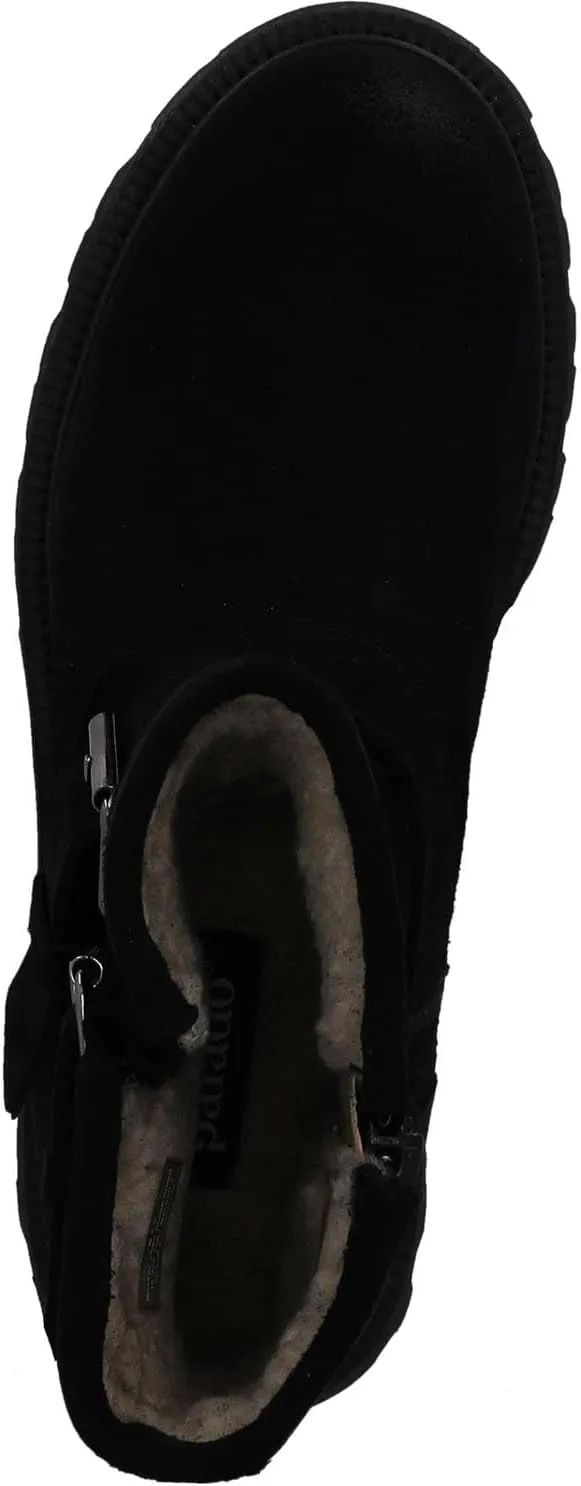 Dhitha Women's Winter Boots - Warm Winter Shoes for Women - Elegant Women's Winter Boots with Zip