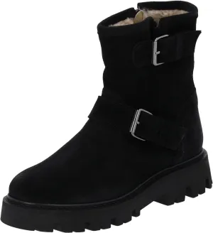 Dhitha Women's Winter Boots - Warm Winter Shoes for Women - Elegant Women's Winter Boots with Zip
