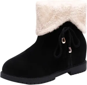 Fashion Women's Shoes Thick-soled Winter Snow Boots Winter Ankle Short Boots Winter Boots