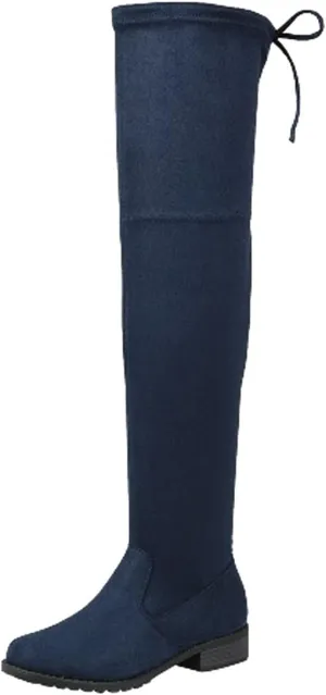 Forever Link Jalen-H4 Women's Over The Knee Thigh High Flat Boot