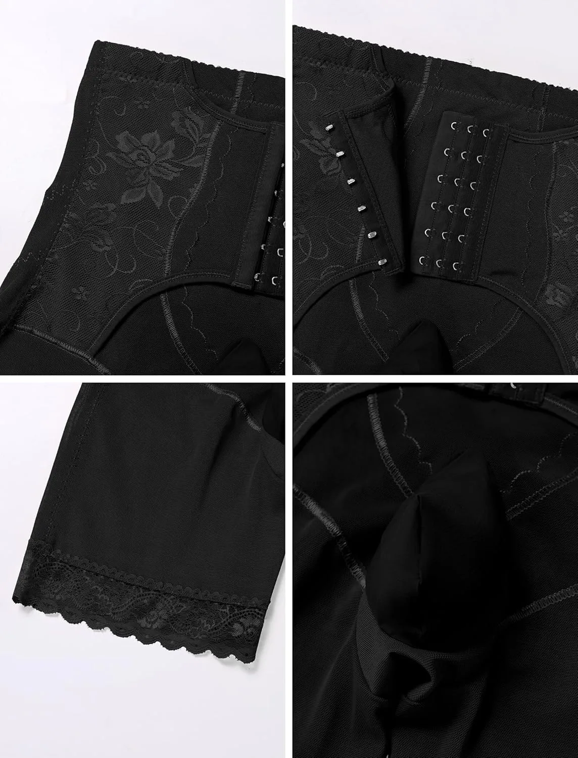 FYMNSI Men's Shapewear Tummy Control Boxer Brief Shorts High Waist Trainer Compression Underwear Body Shaper Sissy Panties