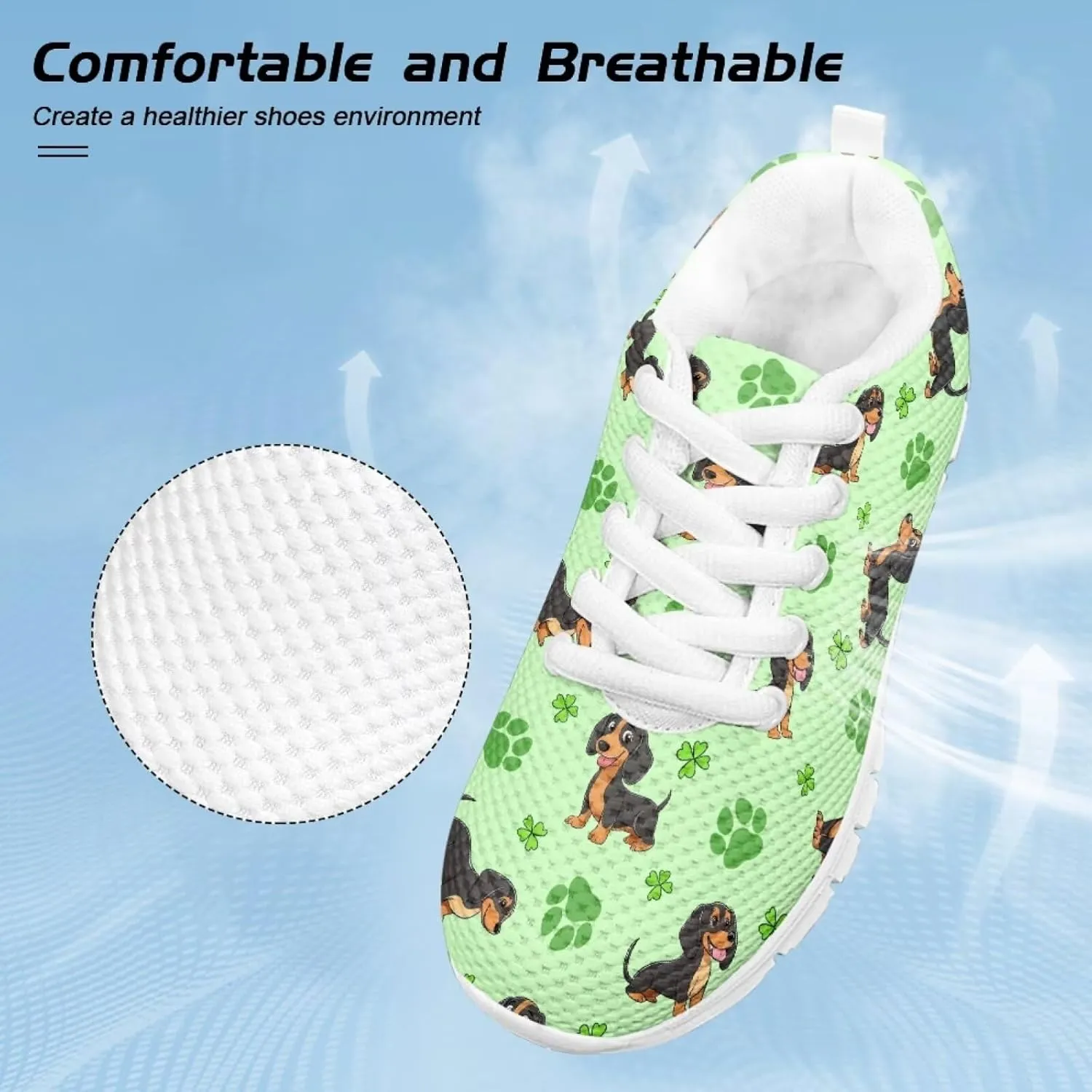 Girl's Sport Shoes Athletic Sneakers for Running Jogging Walking
