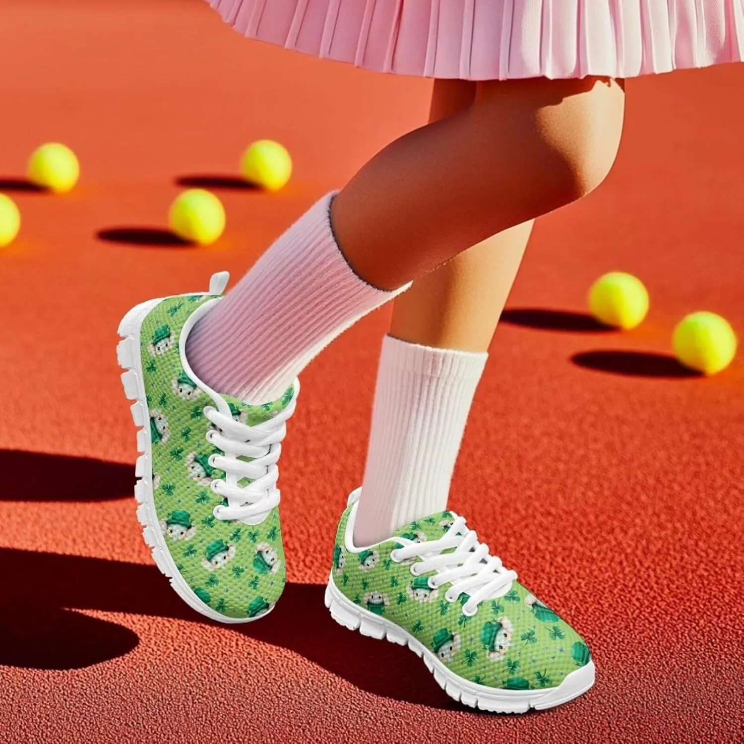 Girl's Sport Shoes Athletic Sneakers for Running Jogging Walking