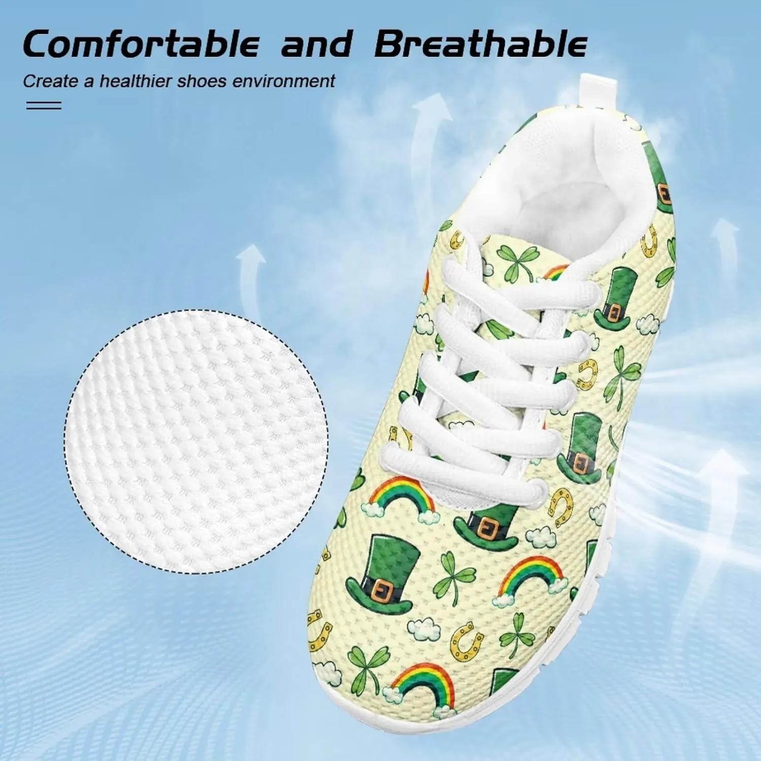 Girl's Sport Shoes Athletic Sneakers for Running Jogging Walking