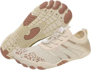 Grounded Footwear for Women Men Lightweight Breathable Non-Slip Athletic Footwear,Wide Toe & Non-Slip Barefoot Shoes Swimming Surf Hiking Walking Quick Dry Water Shoes.Outdoor Casual Comfort Wear