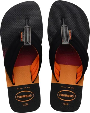 havaianas Men's Urban Print Black Flip-Flop