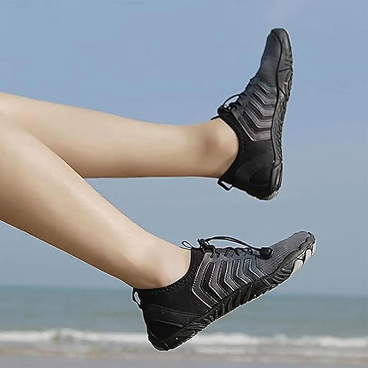 Hike Barefoot Shoes for Women Men Non-Slip Breathable Athletic Footwear,Quick-Dry&Wide Toe Box Trail Swim Camping Water Shoes,Outdoor Lightweight Comfortable Athletic Barefoot Footwear