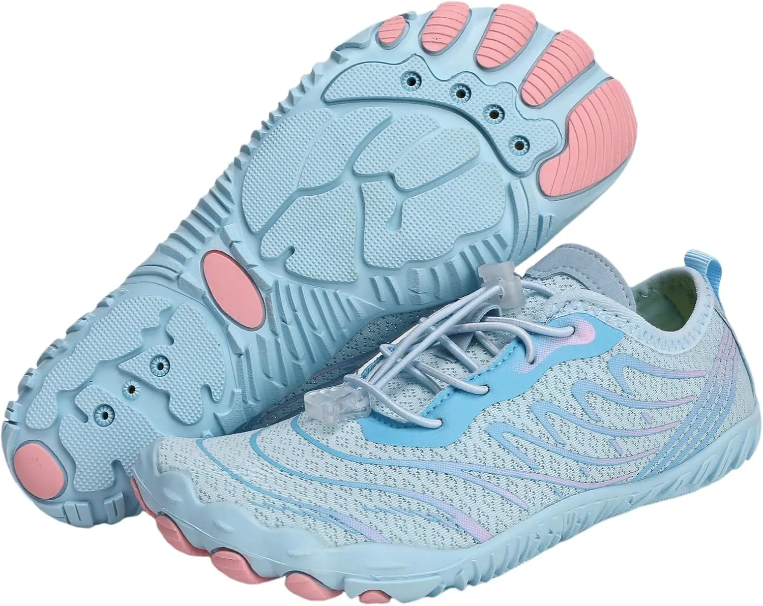 Hike Barefoot Shoes for Women Men, Pro Footwear with Wide Toe Box, Non Slip Athletic Hiking, Walking, Grounding Copper, Soft Comfortable. Grounded Footwear, Quick Dry, Trail Running Shoe