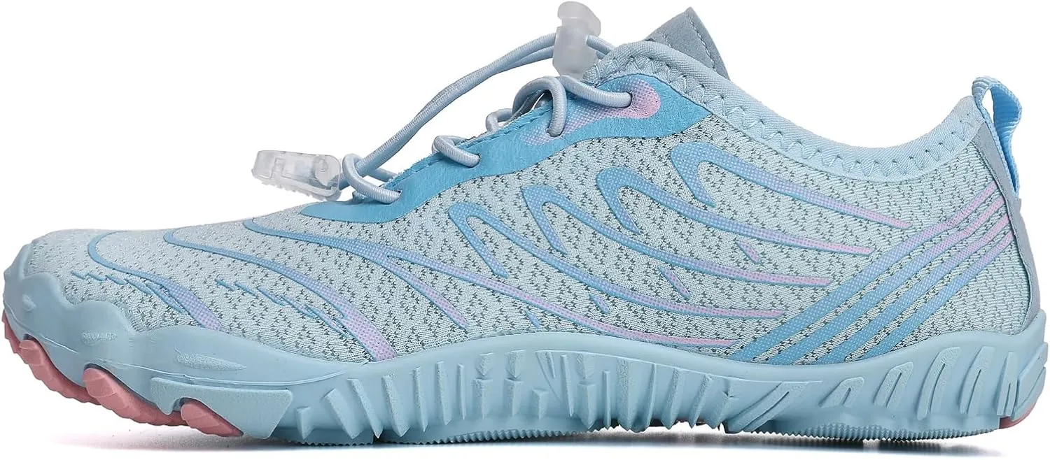 Hike Barefoot Shoes for Women Men, Pro Footwear with Wide Toe Box, Non Slip Athletic Hiking, Walking, Grounding Copper, Soft Comfortable. Grounded Footwear, Quick Dry, Trail Running Shoe