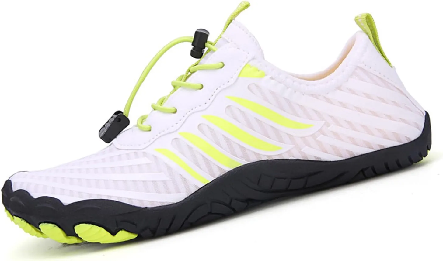 Hiking Barefoot Shoes for Women Men Non-Slip&Wide Toe Box Grounded Footwear,Breathable Waterproof Beach Walking Shoes,Lightweight Adjustable Trail Running Footwear Neuropathy Sneakers Comfort Wear