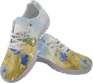 KEIAHUAN Women Slip On Sneaker Mesh Running Shoes Walking Tennis Shoes Lightweight Fashion Sneakers