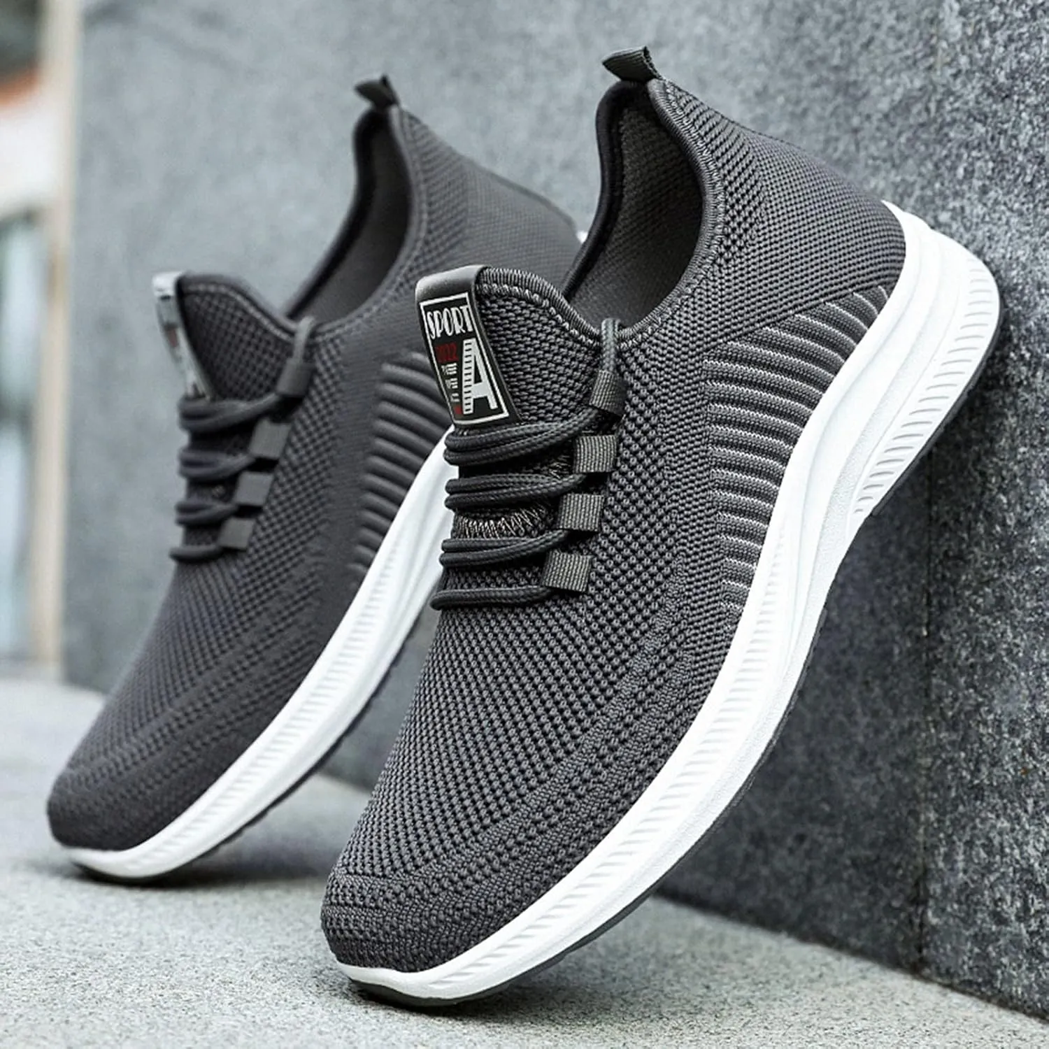 Memory Foam Versatile Shoes for Men Comfortable Lightweight Casual Walking Shoe Business Casual Versatile Shoes