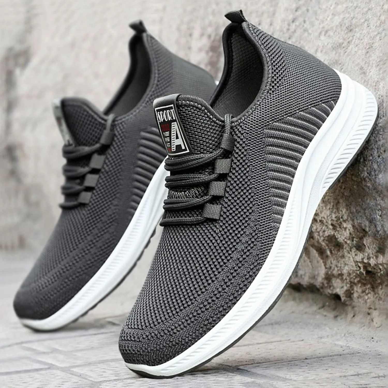 Memory Foam Versatile Shoes for Men Comfortable Lightweight Casual Walking Shoe Business Casual Versatile Shoes