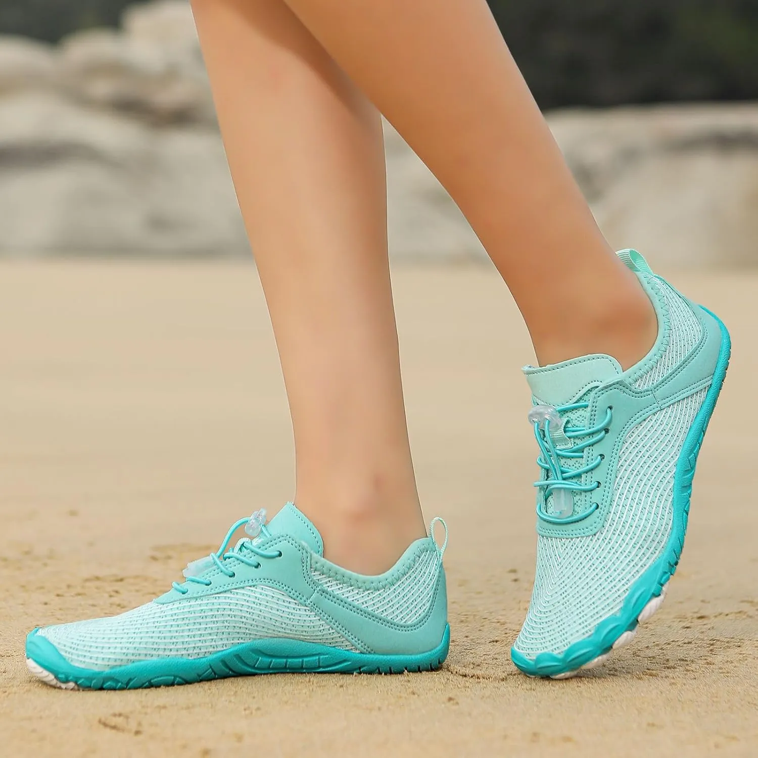 Men Women Water Sports Shoes Slip-On Quick Dry Vacation Beach Shoes Waterproof Gym Workout Running Shoes