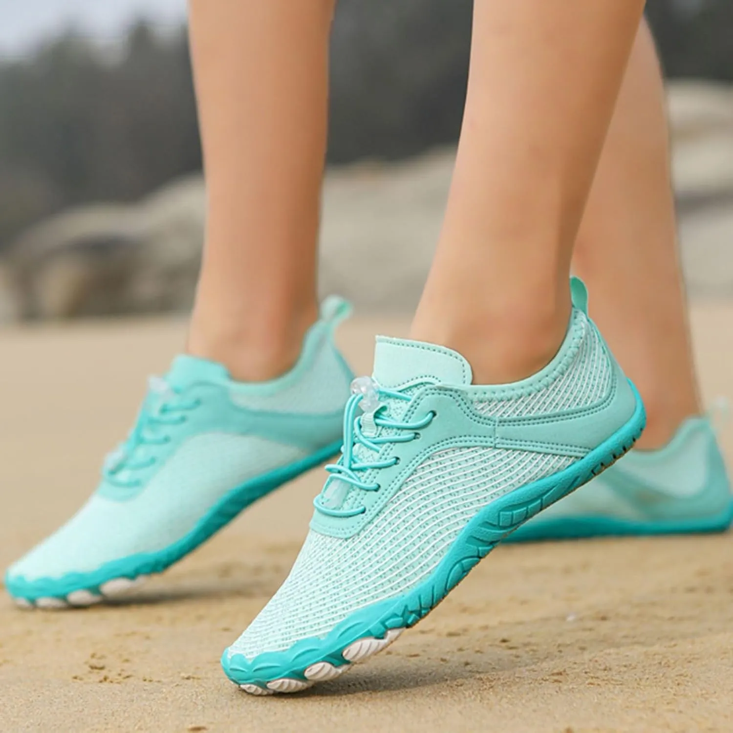 Men Women Water Sports Shoes Slip-On Quick Dry Vacation Beach Shoes Waterproof Gym Workout Running Shoes