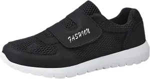 Men's Arch Support Insole Shoes Casual Sneaker Mesh Breathable Walking Shoe Casual Soft Flat Soled Walking Shoes
