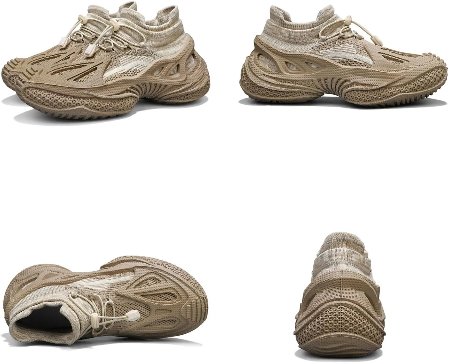 Men's Fashion Sneakers Breathable Mesh Lightweight Running Shoes Thick Cushioned Sole with Slip-Resistant Design for Gym Outdoor Daily Casual & Athletic Wear