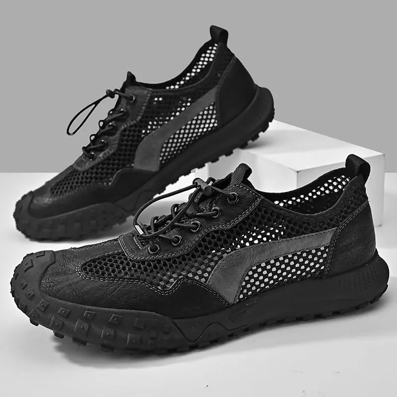 Men's Low-Top Road Running Shoes, Casual Style, Trendy, Breathable, Fashionable, Versatile for Outdoor Activities.