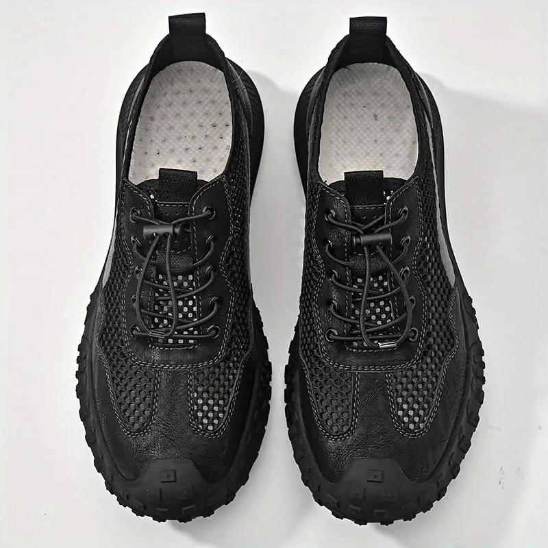 Men's Low-Top Road Running Shoes, Casual Style, Trendy, Breathable, Fashionable, Versatile for Outdoor Activities.