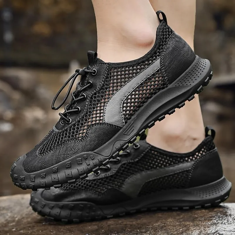 Men's Low-Top Road Running Shoes, Casual Style, Trendy, Breathable, Fashionable, Versatile for Outdoor Activities.