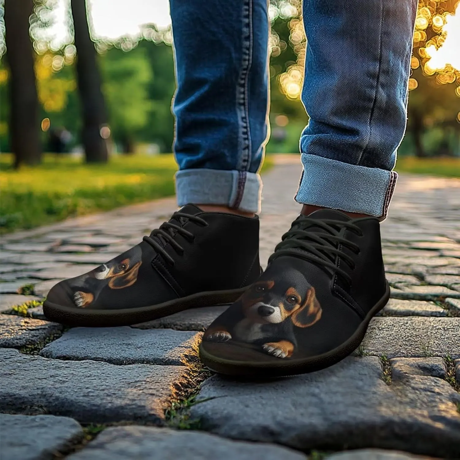 Men's Wide Toe Barefoot Sneakers Slip On Fitness Shoes Lightweight Comfort Outdoor Cycling Shoes for Travel US 5-14 Black Sole