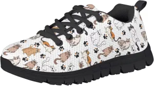 Running Shoes for Girls for School Tennis Shoes Little Kids Sneakers Breathable Athletic Shoes