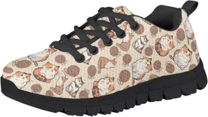Running Shoes for Girls for School Tennis Shoes Little Kids Sneakers Breathable Athletic Shoes