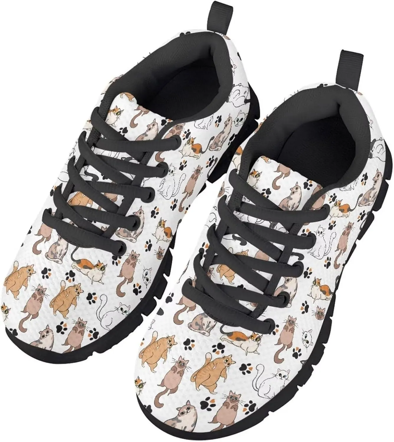 Running Shoes for Girls for School Tennis Shoes Little Kids Sneakers Breathable Athletic Shoes