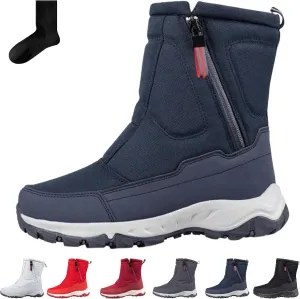 Sawbehind Winter Boots, Sawbehind Snow Boots, Waterproof Winter Boots, Anti-Slip Sole Lightweight Winter Shoes