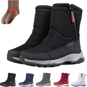 Sawbehind Winter Boots, Waterproof Winter Boots, Men Winter Boots, Mens Snowboots, Non-Slip Sole, Comfort Insulated