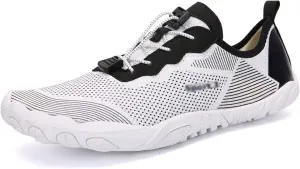 Unisex Quick-Drying Shoes, Quick Drying Water Shoes, Minimalist Barefoot Shoes, Water Sports Shoes, Fitness Shoes, Beach Sandals (Color : White, Size : 8.5)
