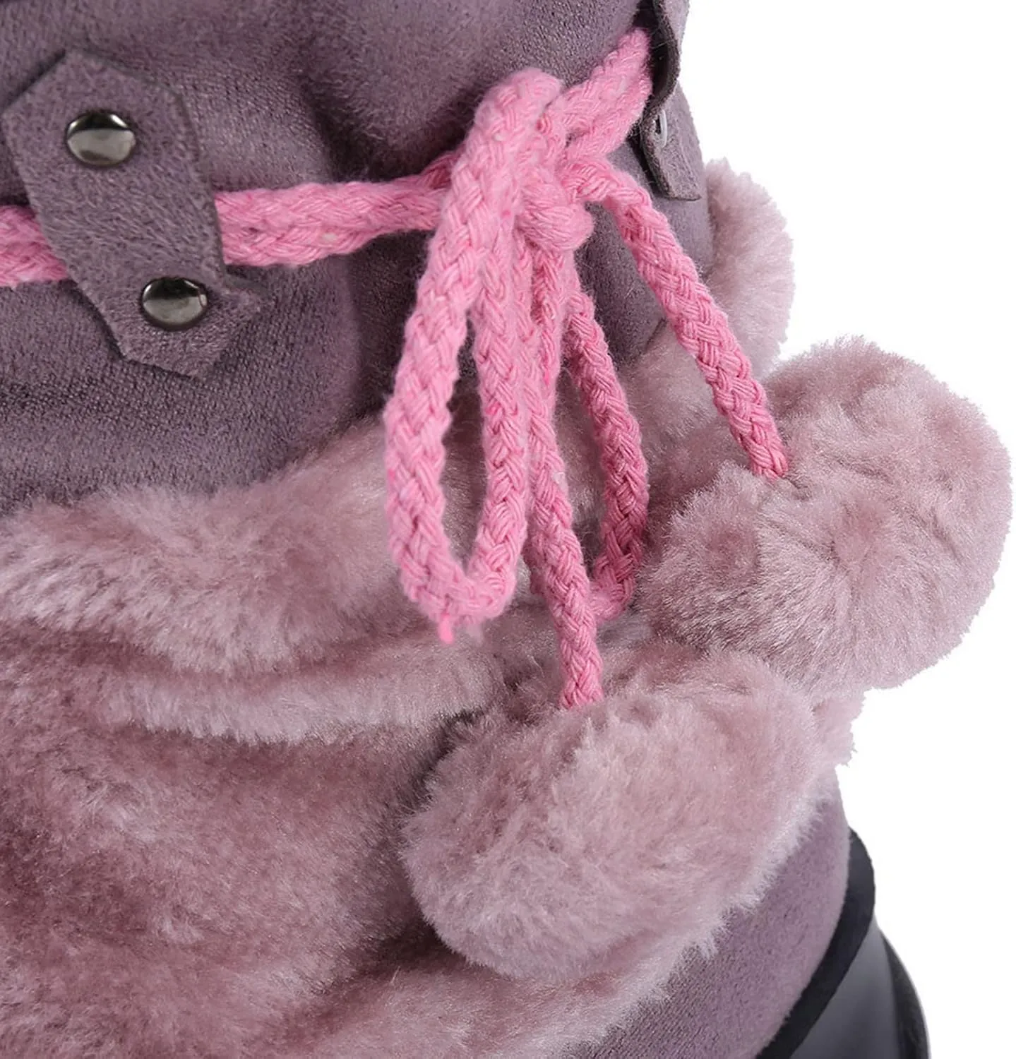 Winter Boots for Women Knee High Snow Boots Warm Fur Lined Furry Faux Fur Boots Fuzzy Fluffy Cold Weather Boots