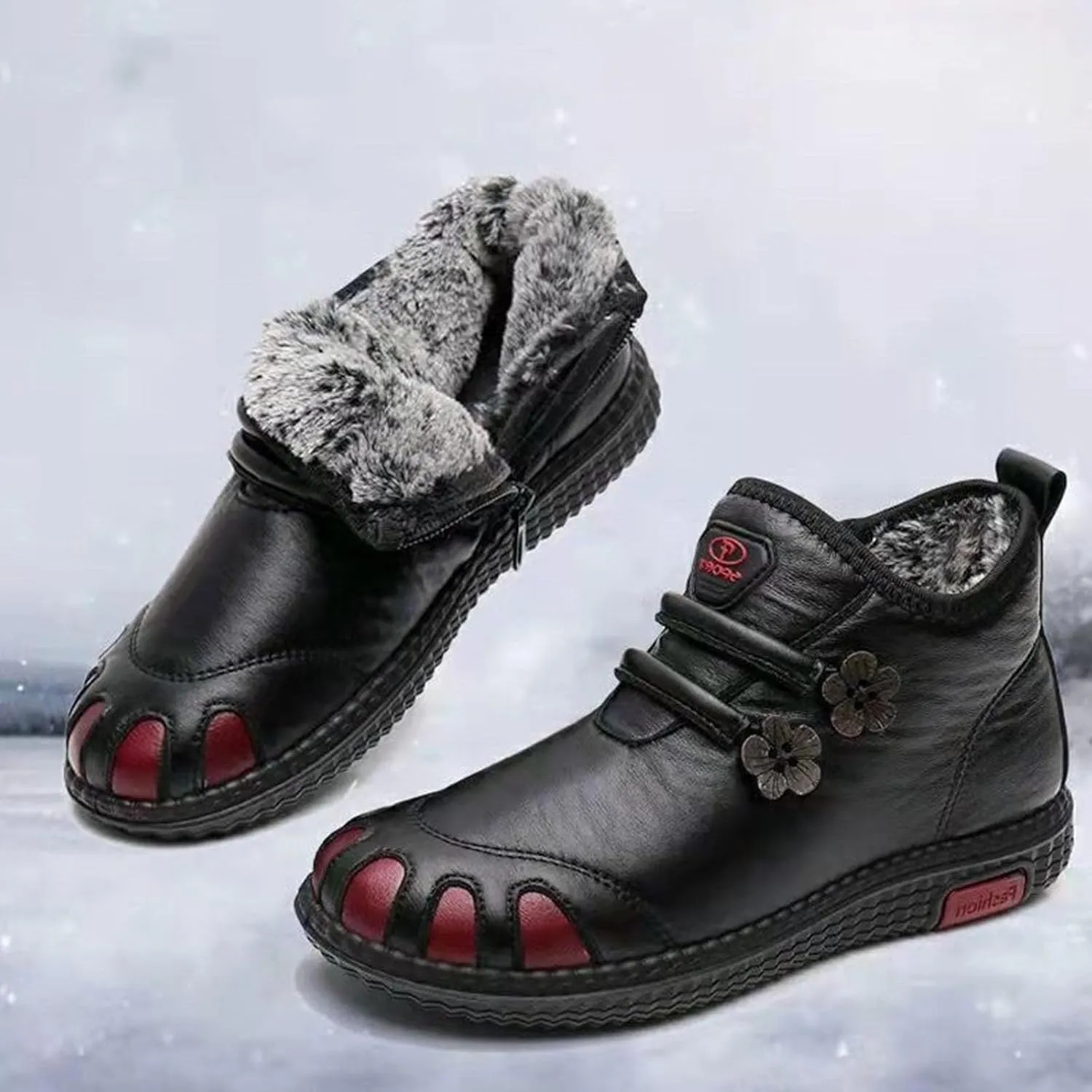 Winter Boots for Women Waterproof Womens Winter Boots Woman Winter Boots Plush Lined Warm Winter Boots for Women