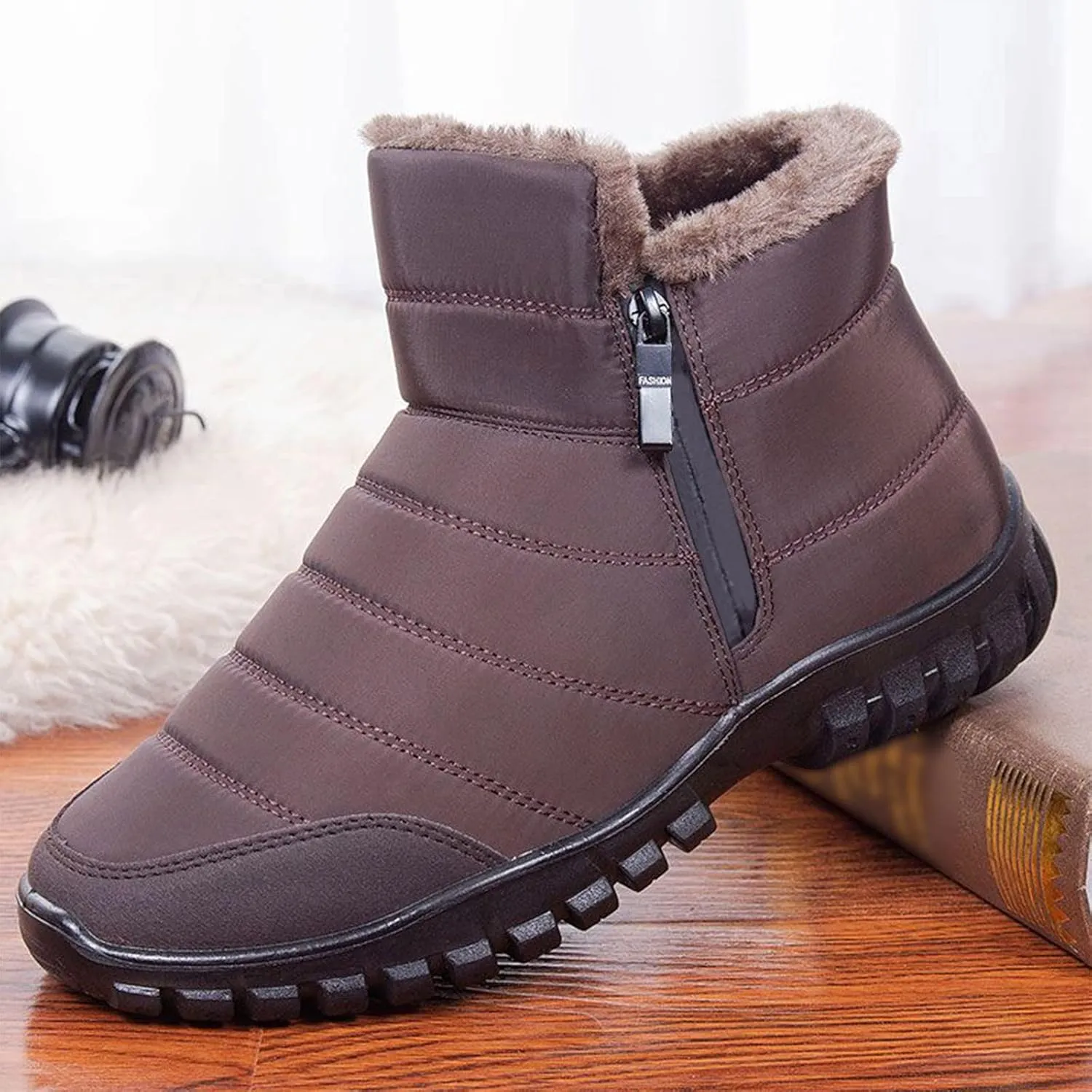 Women Boots Winter Short Winter Booties for Ladies 2024 Womens Snow Boots Winter Fur Lined Ankle Boot Winter Booties for Women 2024 Boots for Women Winter Booties Men