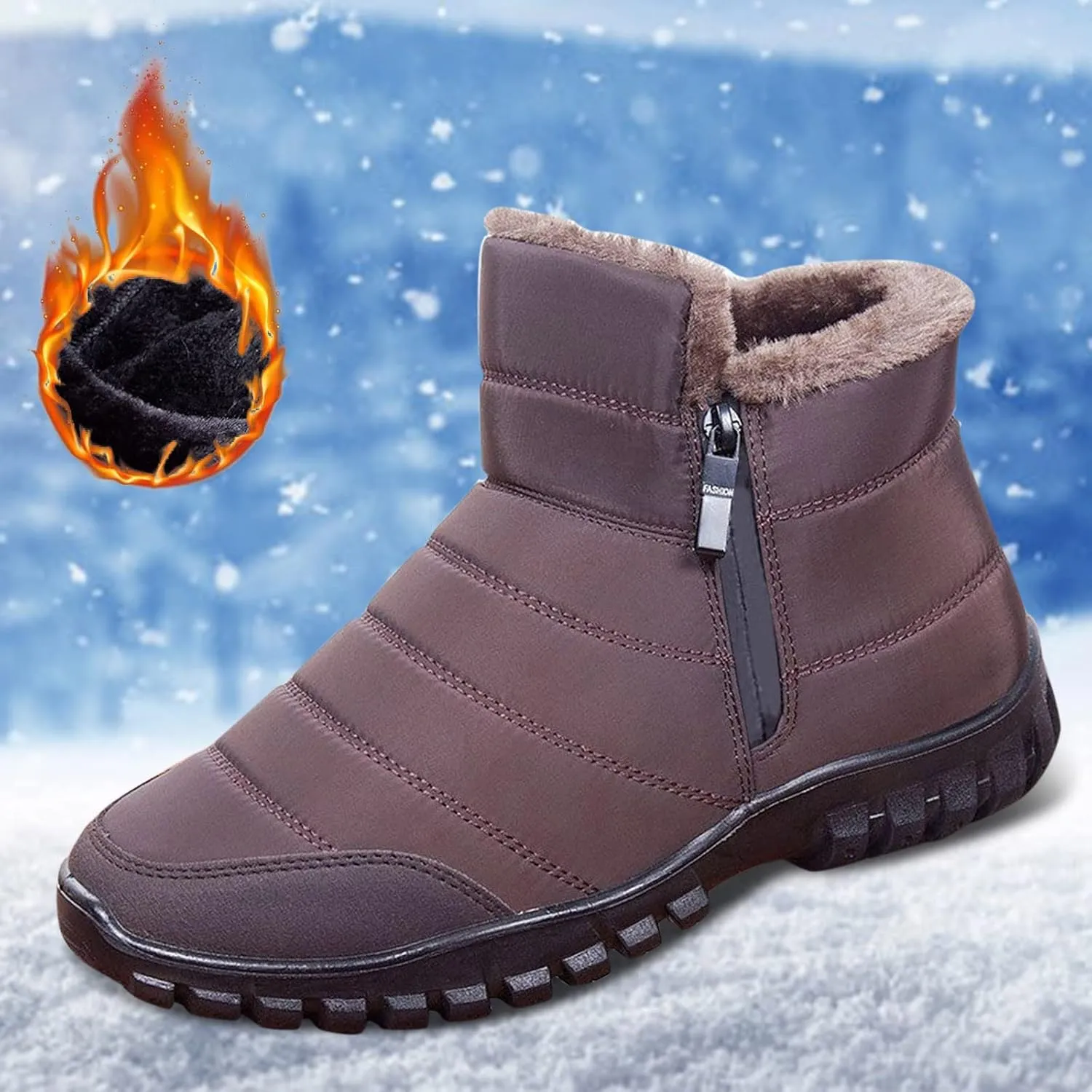 Women Boots Winter Short Winter Booties for Ladies 2024 Womens Snow Boots Winter Fur Lined Ankle Boot Winter Booties for Women 2024 Boots for Women Winter Booties Men