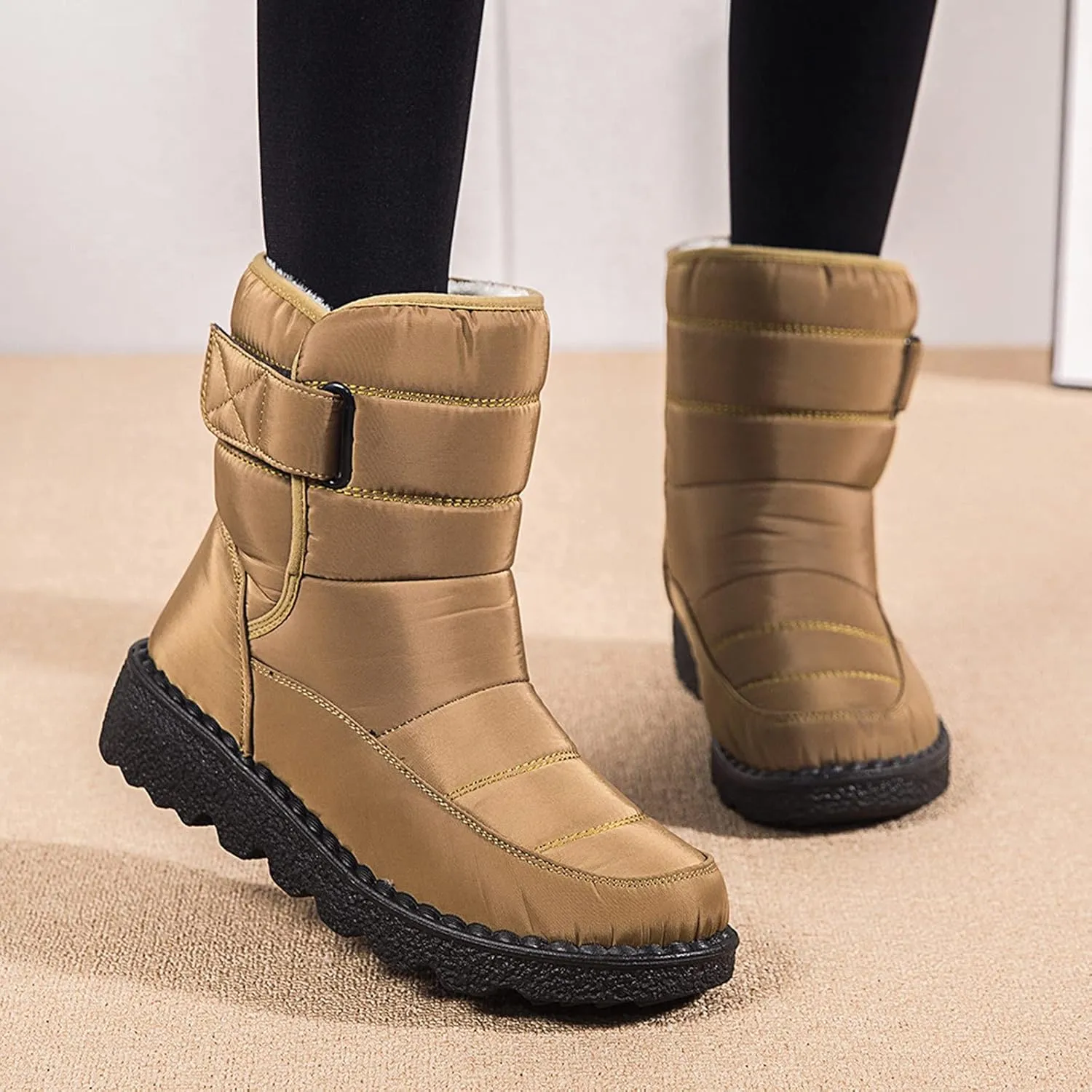 Women Boots Winter Short Winter Booties for Ladies 2024 Womens Snow Boots Winter Fur Lined Ankle Boot Winter Booties for Women 2024 Boots for Women Winter Booties Men