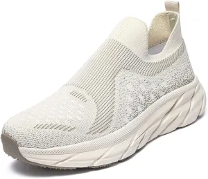 Women Men Casual Walking Shoes,Breathable Knitted Mesh Sneakers,Lightweight Running Shoes,Indoor Fitness Shoes,Driving Shoes,Outdoor Sports Shoes,Comfortable,Soft,Non-Slip