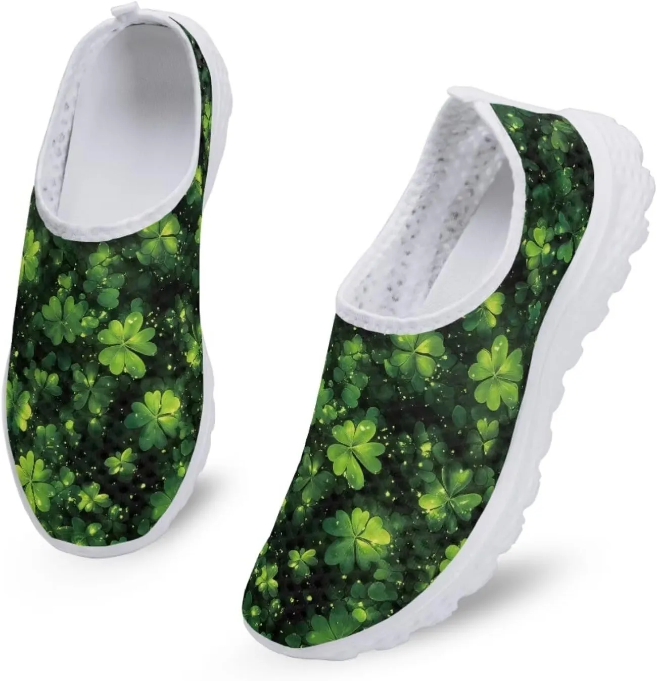 Women Slip On Shoes Casual Walking Shoes Mesh Breathable Sneaker Party Footwear