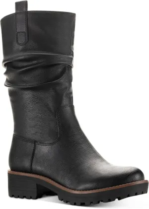 Womens Nelliee Zipper Mid-Calf Boots