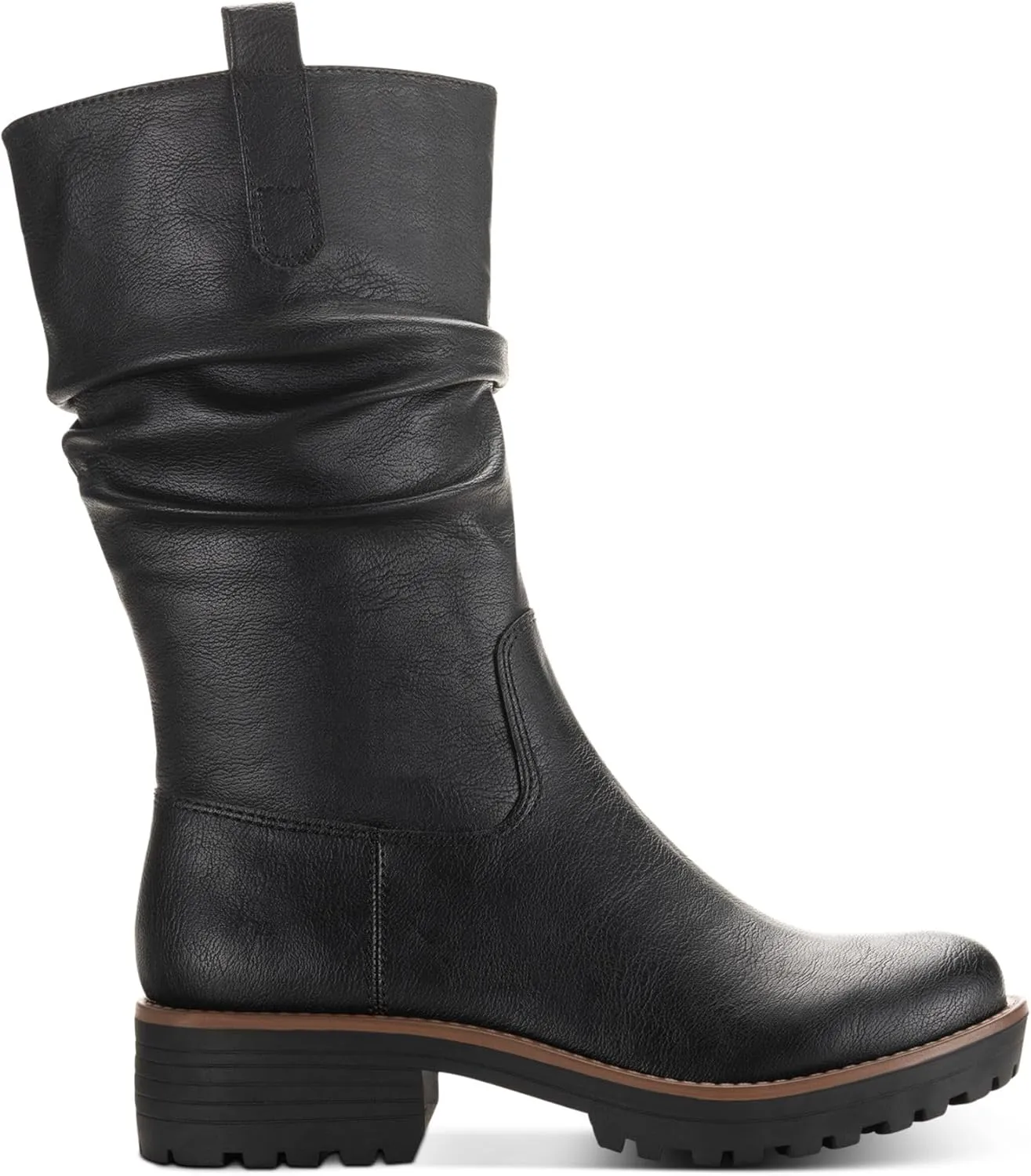 Womens Nelliee Zipper Mid-Calf Boots
