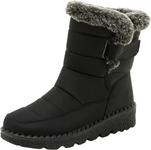Women's Snow Boots with Heels Women's Fleece Lined Snow Boots Womens Snow Boots Winter Warm Booties Snow Shoe Boot for Women Cowboy Boots for Men Mens Winter Booties