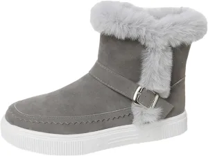 Women's Winter Boots Waterproof Winter Boots Warm Insulated Fur Boots Outdoor Lightweight Hiking Boot Womens Work Boots
