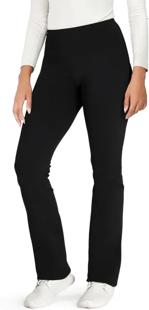 Yogipace,Petite/Regular/Tall Women's CozyWarmth High Waisted Thick Fleece Lined Bootcut Pants Thermal Flare Leggings